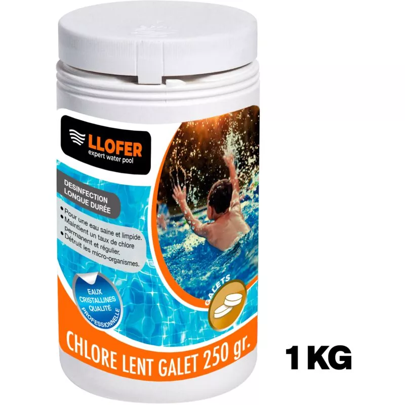 1 Kg Cloro Lento Pastillas De 250 G barato