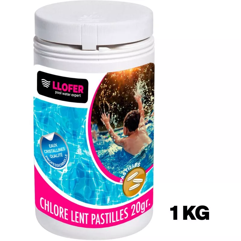 1 Kg Cloro Lento Tabletas De 20 G barato