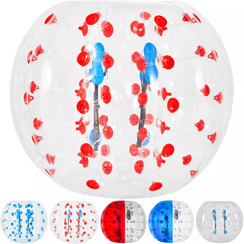 1.2m Pelota de Burbuja pvc Bumper Balls Pelota Hinchable de Parachoques - Vevor barato