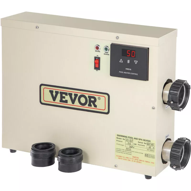 18 Kw Termostato Calentador Eléctrico Para Piscina Spa 380 v Calentadores - Vevor barato