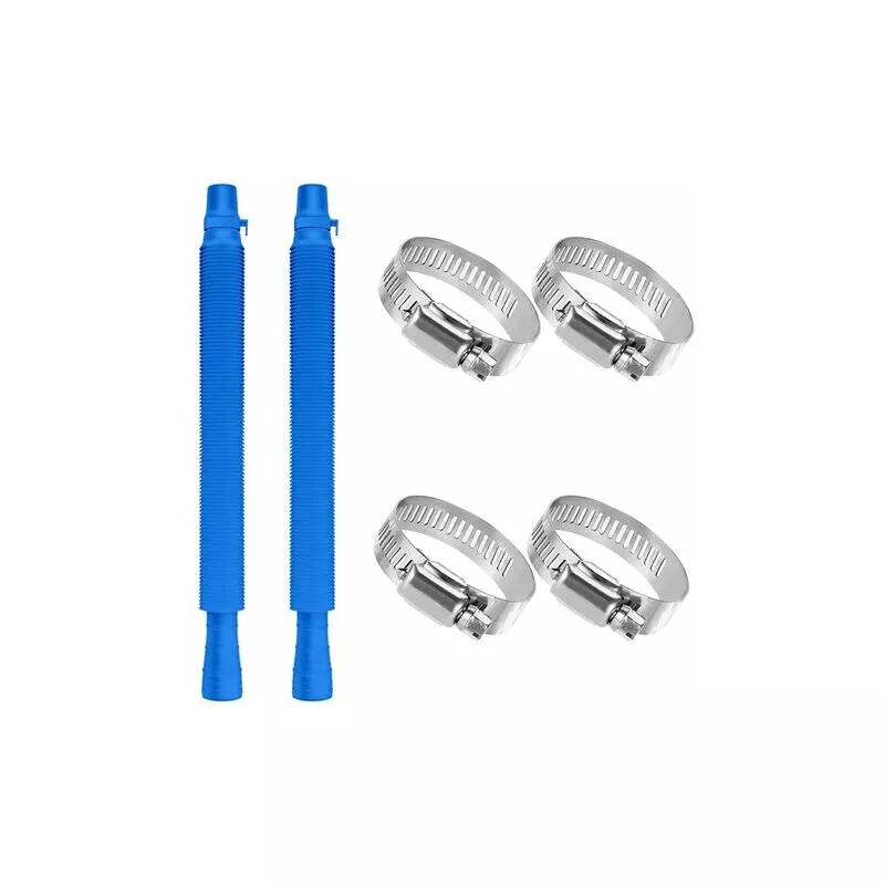 2 Mangueras De Repuesto Para Piscina, Manguera De Repuesto Para Filtro De Piscina Con 2 Clips De Metal, 17.12 X 1.18 X 1.57 Pulgadas (Azul) Cham En Oferta 2 Mangueras De Repuesto Para Piscina