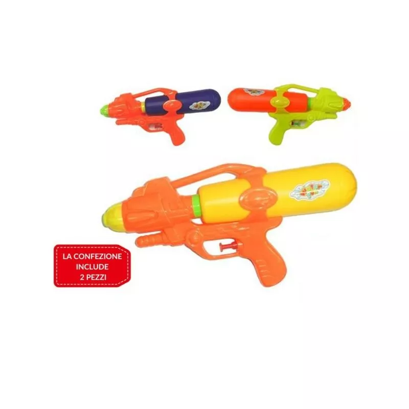 2 pcs juguetes de pistola de agua para niños Juego de piscina marina Jardín de piscina 28 cm barato