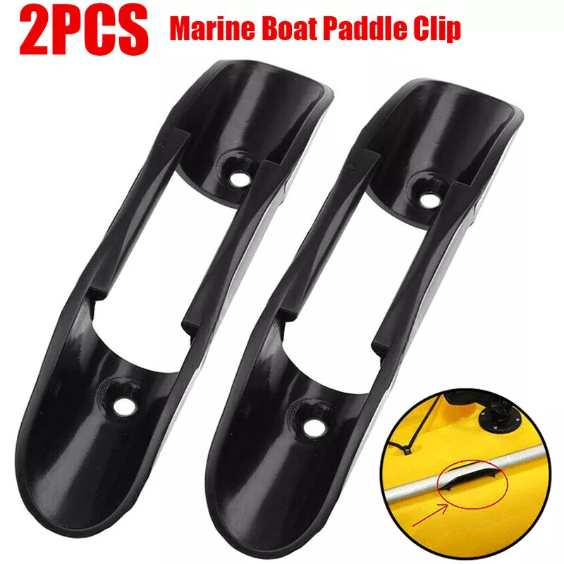 2 piezas Kayak Marine Boat Paddle Clip Holder Accesorios para embarcaciones barato