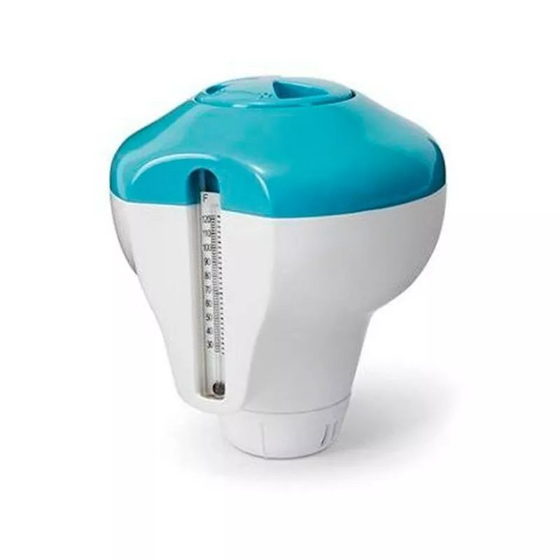 29043-Dispensador Cloro Flotante Con Termometro-2 En barato