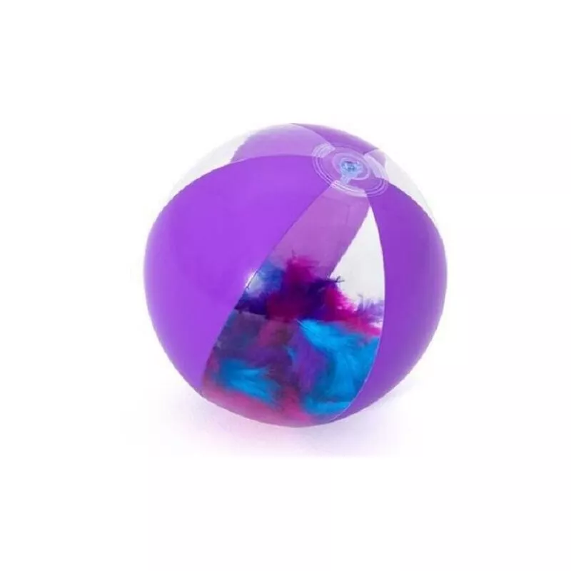 31051 - Pelota De Playa Hinchable Con Plumas En El Interior 41 Cm Morada Y Transparente Para Playa Y Piscina Con Válvula - Bestway En Oferta 31051 - Pelota De Playa Hinchable Con Plumas En El Interior 41 Cm Morada Y Transparente Para Playa Y Piscina Con Válvula - Bestway Barato