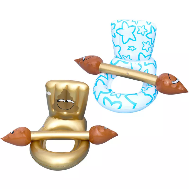 4 PC / piscina inflable del flotador de deportes acuaticos de parachoques juguete de la diversion del juego flotador de la piscina Ride