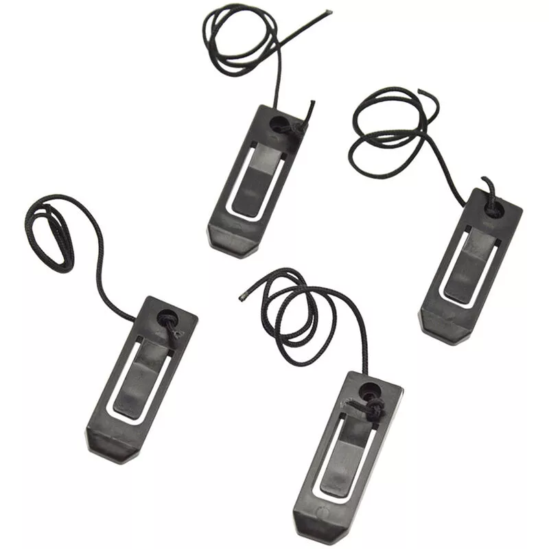 4 piezas Sup Split Surfer Paddle Board Aleta Clip Separador de agua Tabla de esqui acuatico Clip de aleta de pescado Hebilla Paddleboard Tabla de barato