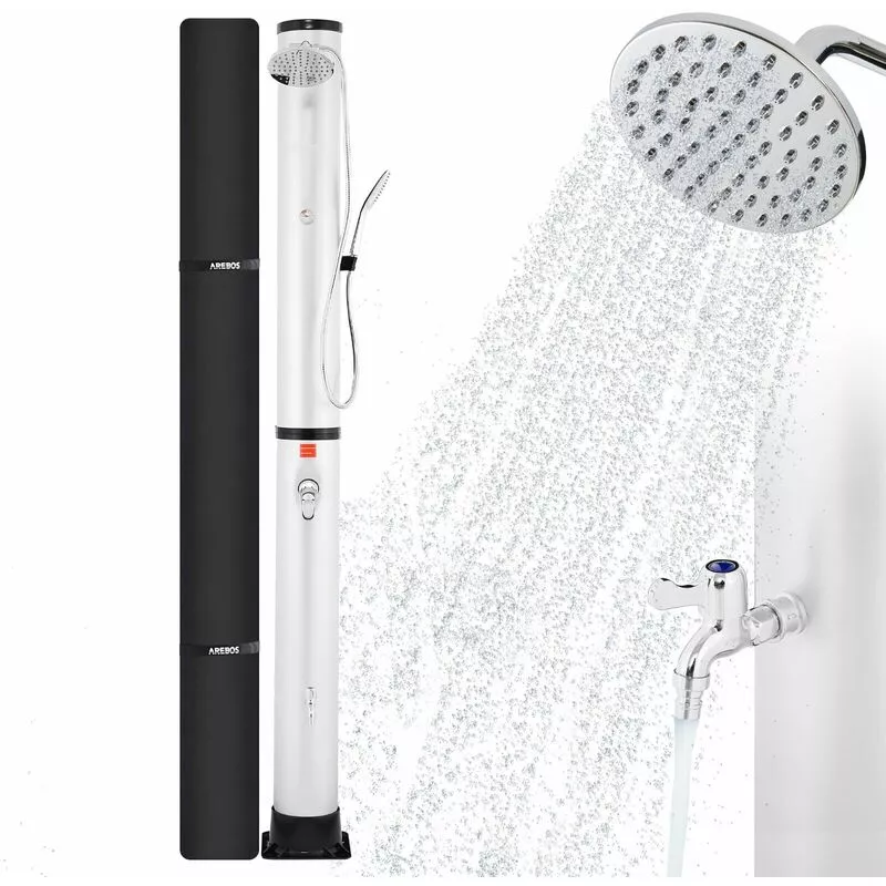 40L Ducha de Solar Ducha de Piscina Ducha Jardín Camping Ducha Exterior - Arebos barato