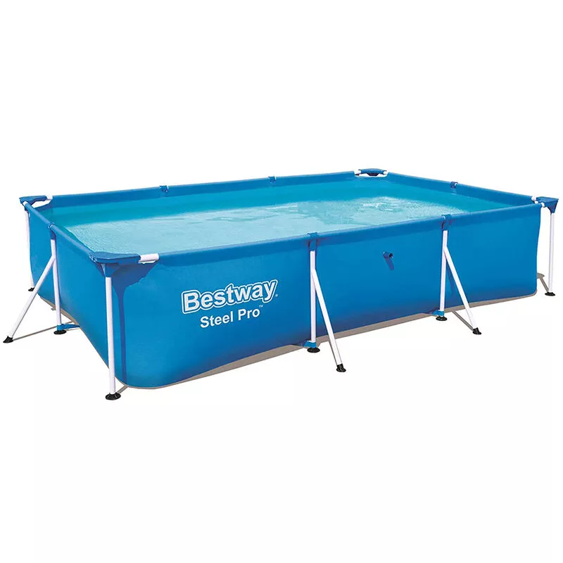 56404 - Piscina Desmontable Tubular Infantil Steel Pro 300X201X66 Cm - Bestway Barato