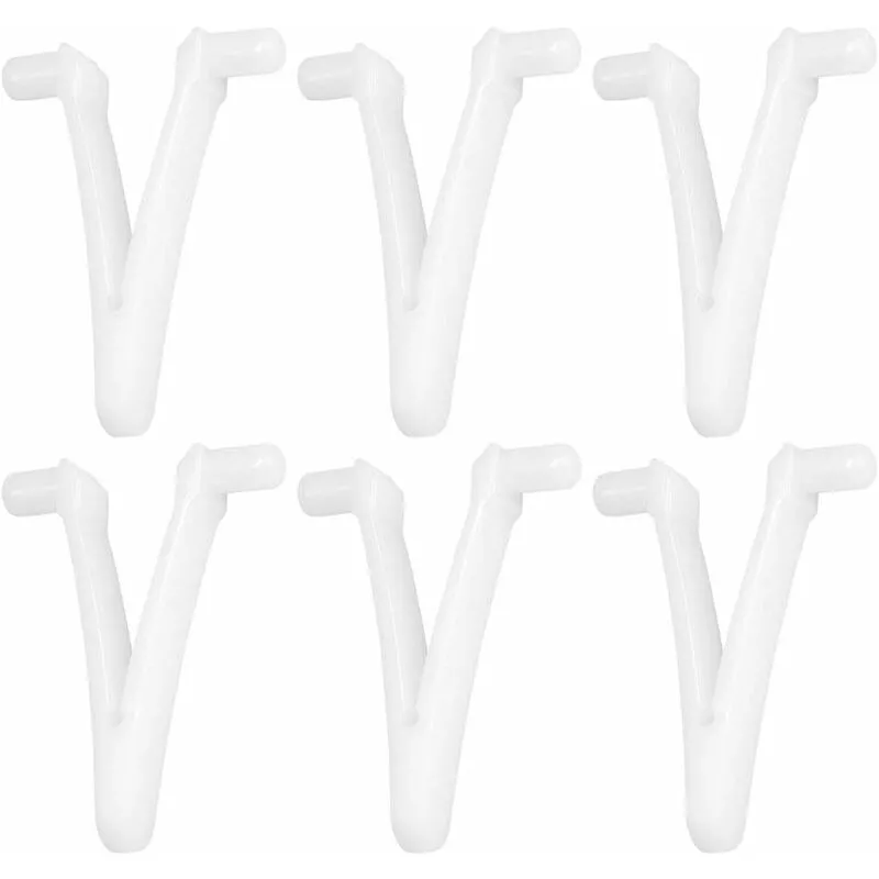 6 uds suministro de piscina mariposa v Clip para piscina cepillo de Spa rastrillo de hojas cabezal de vacío para limpieza de piscinas barato