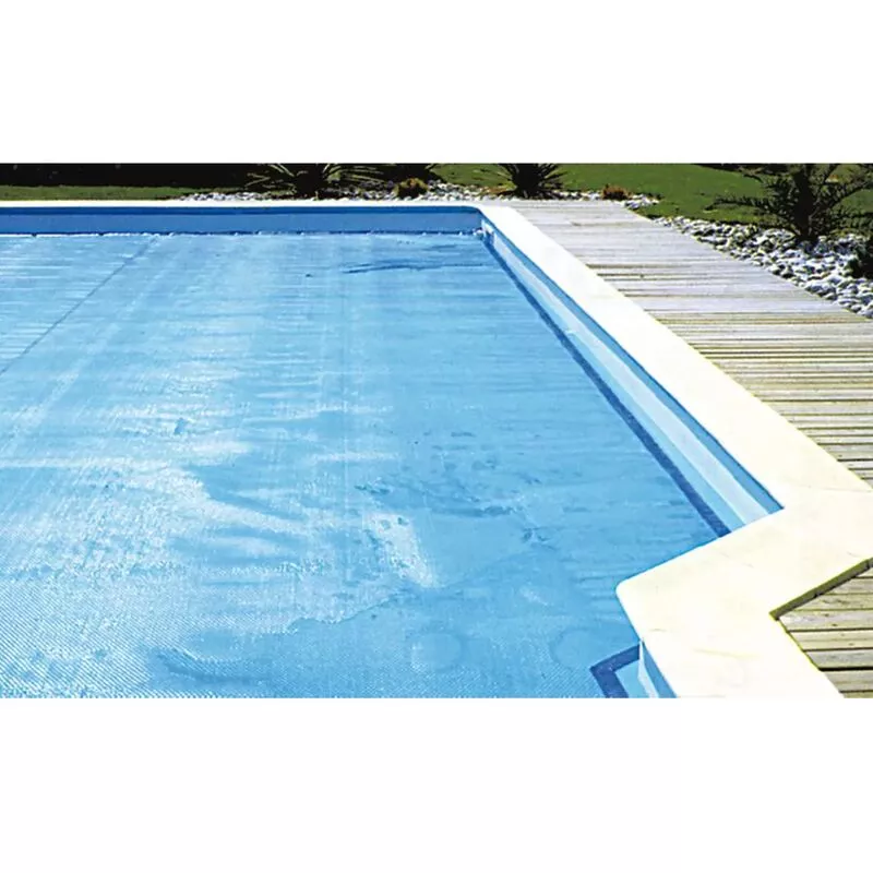 APF - Cobertor solar 8x4m 400 micras azul ribete 4 lados barato