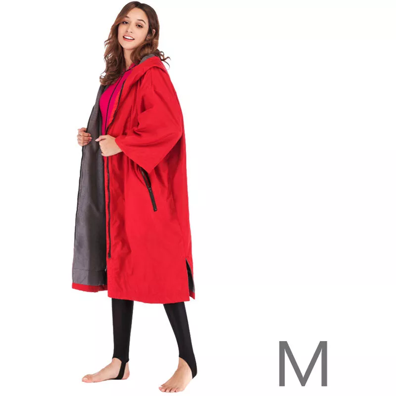 Abrigo Impermeable De Doble Capa De Manga Larga Con Capucha Y Cremallera Chaquetas Deportivas Calidas De Secado Rapido Rompevientos Al Aire Libre En Oferta Abrigo Impermeable De Doble Capa De Manga Larga Con Capucha Y Cremallera Chaquetas Deportivas Calidas De Secado Rapido Rompevientos Al Aire Libre Barato