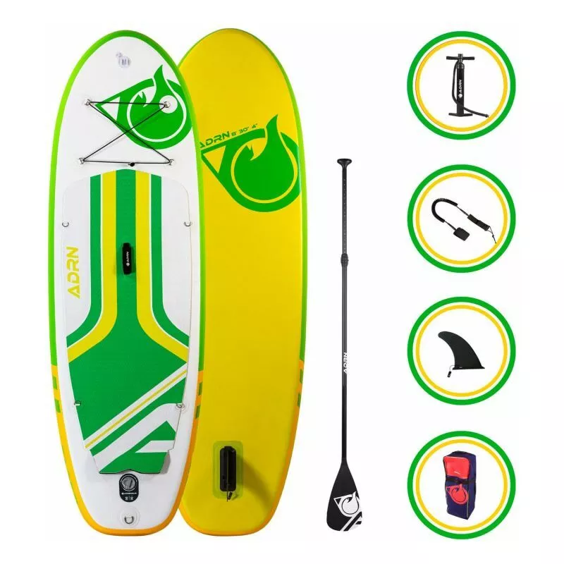 Adrn - Paddle Inflable FADER 8' 30'' 4'' (244x76x10cm) Con inflador