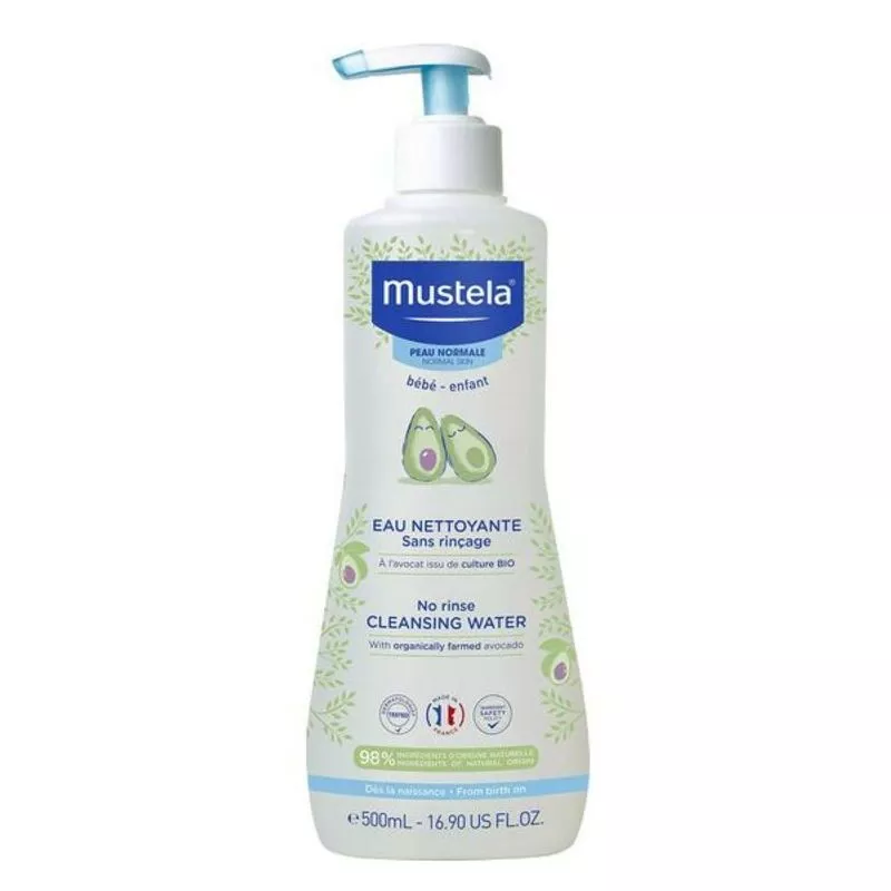 Agua Limpiadora sin Aclarado para Bebé Aguacate (300 ml) - Mustela barato
