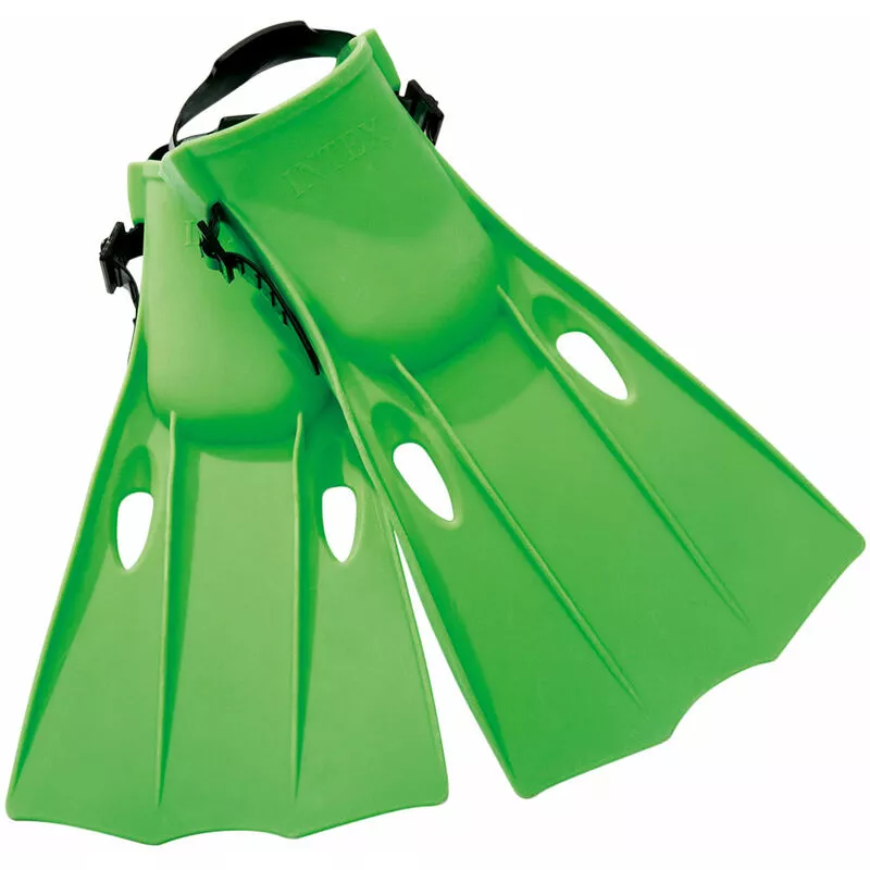 Aletas de buceo junior intex - talla 38/40 - modelos: amarilla o verde barato