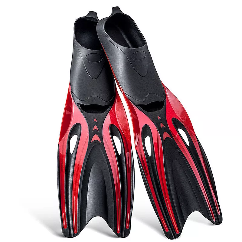 Aletas largas para esnorquel para adultos Aletas con bolsillo para todo el pie Aletas ligeras para nadar Aletas comodas para buceo Equipo de barato