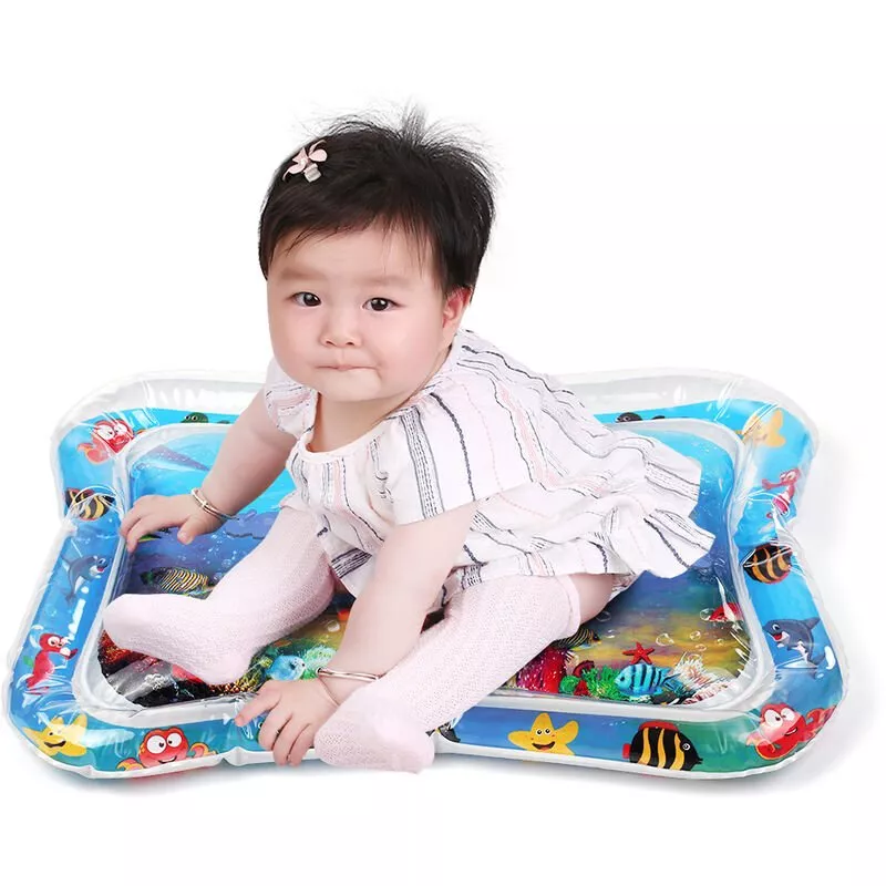 Alfombrilla inflable de agua para bebes Alfombrilla de juego para el tiempo de la panza infantil Centro de juegos de actividades divertidas para barato