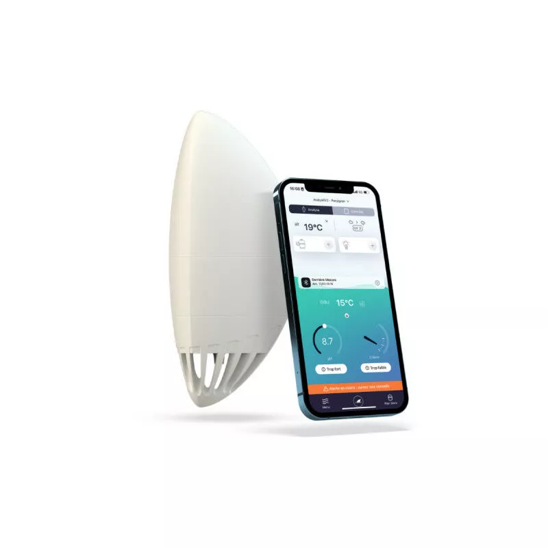 Analizador de agua conectado para piscinas y spas FLIPR ANALYSR 3 barato