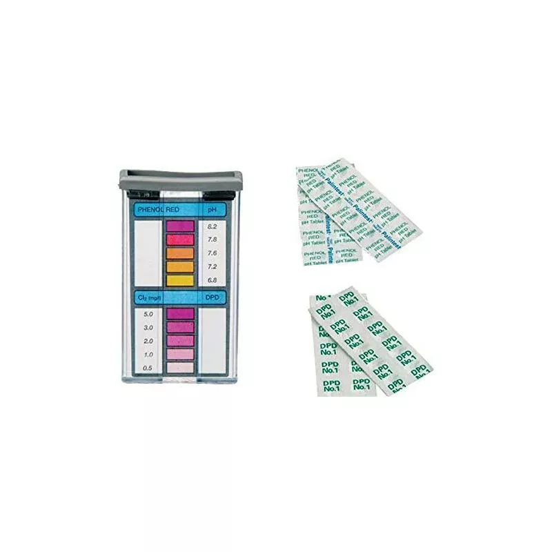 Analizador de cloro libre y pH -Pooltester- barato