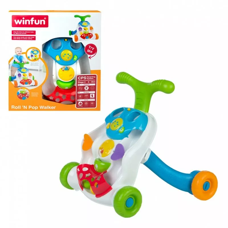 Andador para bebés con actividades . - Winfun barato