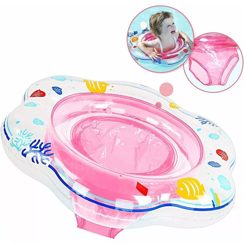 Anillo de natación flotante para bebés con asiento