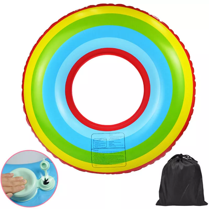 Anillo de natacion inflable con presion de inflado