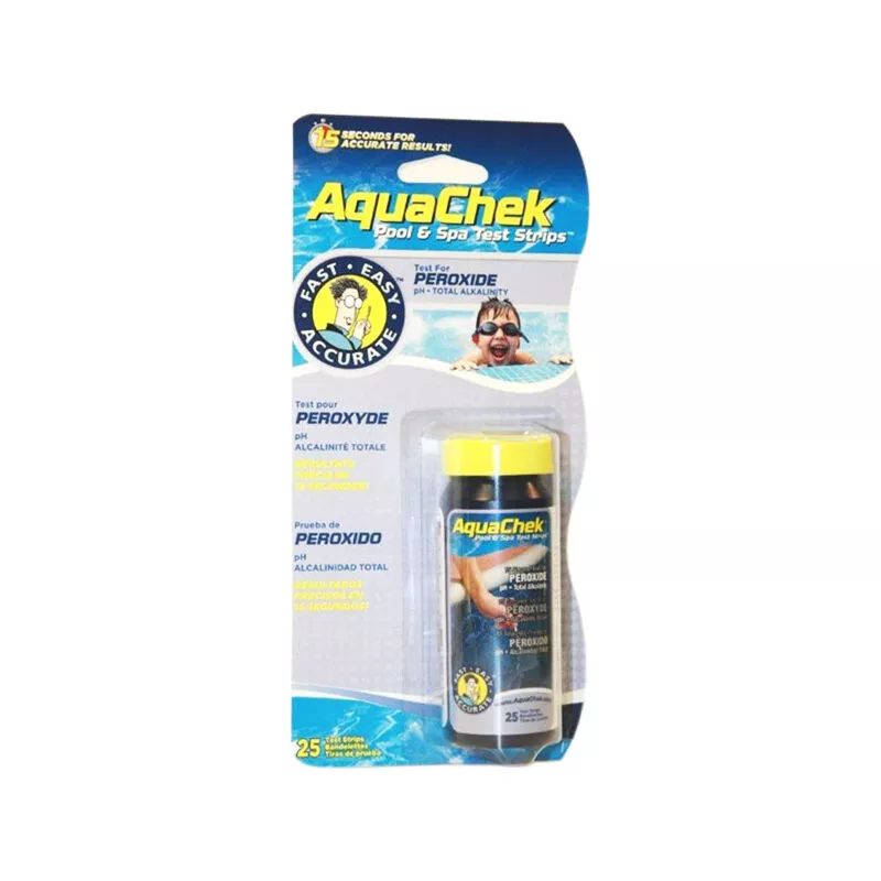 Aquachek - 25 tiras reactivas de peróxido - aquaperox barato