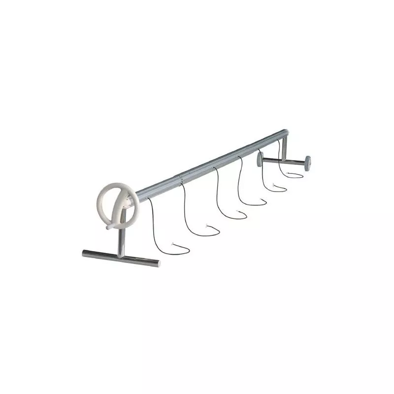 Aqualux - Carrete telescópico para cubierta solar de 4 a 5