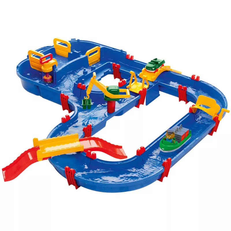 Aquaplay - Conjunto Mega Bridge 1528 120x105x22 cm - Azul barato