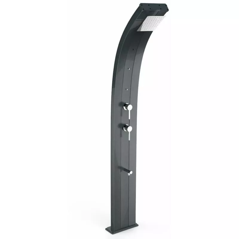 Arkema Design-prodotto Made In Italy - Arkema Dada Ducha Piscina Antracita cm 34x14x226 CV-D350/7016 barato