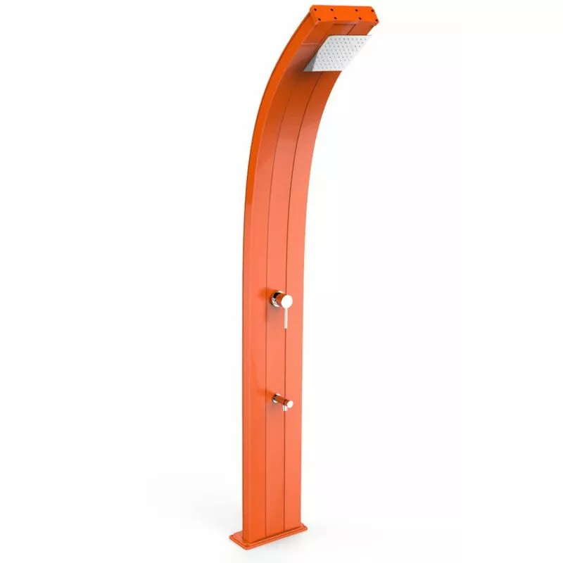 Arkema Design-prodotto Made In Italy - Arkema Dada Naranja ducha y lavapiés cm 34x14x225 CV-D325/2009 barato