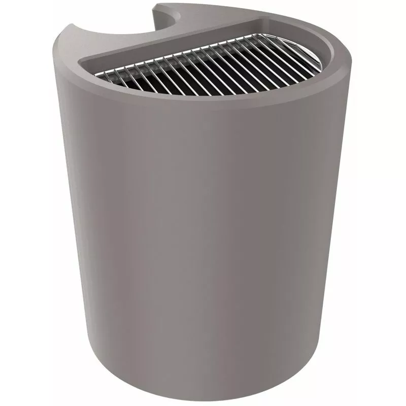 Arkema Design-prodotto Made In Italy - Cubo de color topo TULIP cm 21x13x18 CV-D200/7030 barato