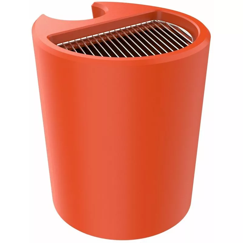 Arkema Design-prodotto Made In Italy - Cubo naranja TULIP cm 21x13x18 CV-D200/2009 barato