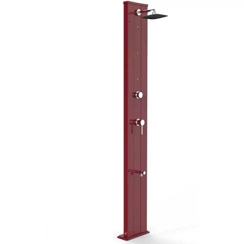 Arkema Design-prodotto Made In Italy - Ducha Clásica Dada S Rojo Nebulizadores cm 34x14x229 CV-D455/3027 barato