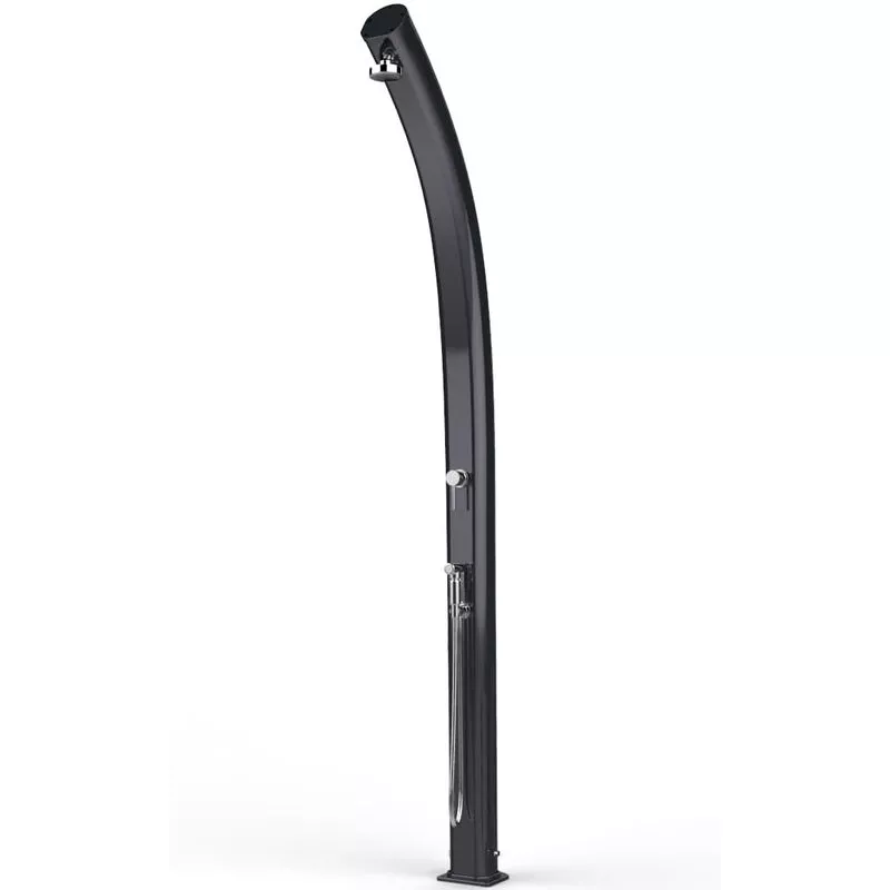 Arkema Design-prodotto Made In Italy - Ducha Classic Top Jolly Black Pearl cm 226x16