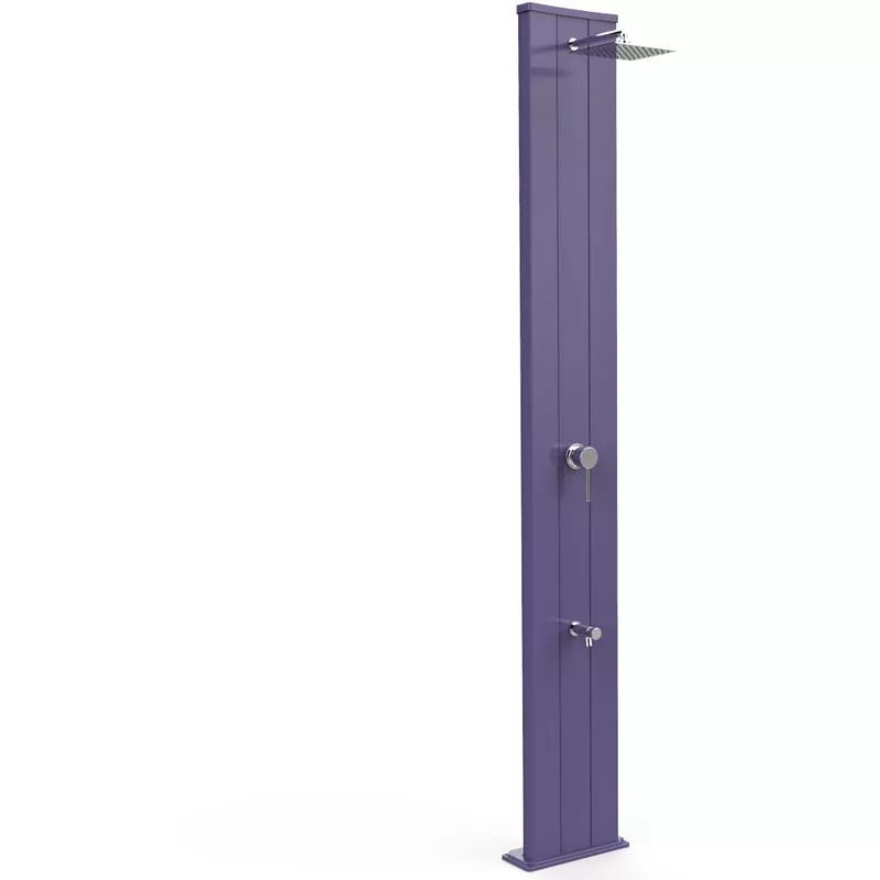 Arkema Design-prodotto Made In Italy - Ducha Dada S con lava pies Purple cm 34x14x226 CV-D420/4005 barato