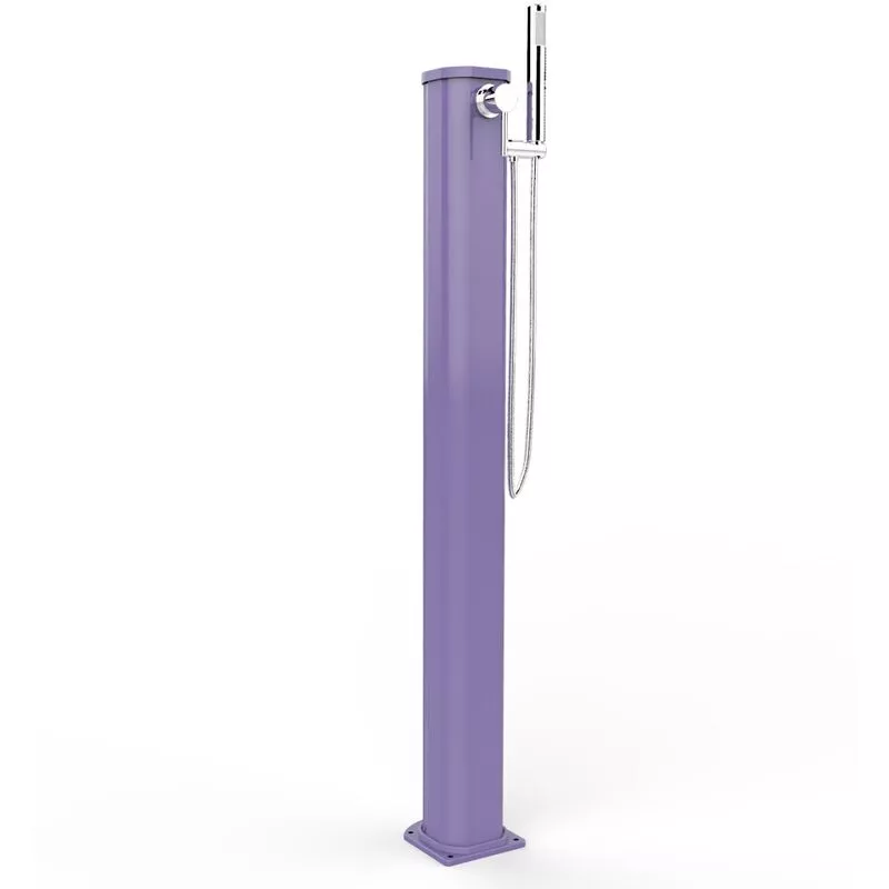 Arkema Design-prodotto Made In Italy - Ducha Portátil Jolly Go Solar Purple cm 18