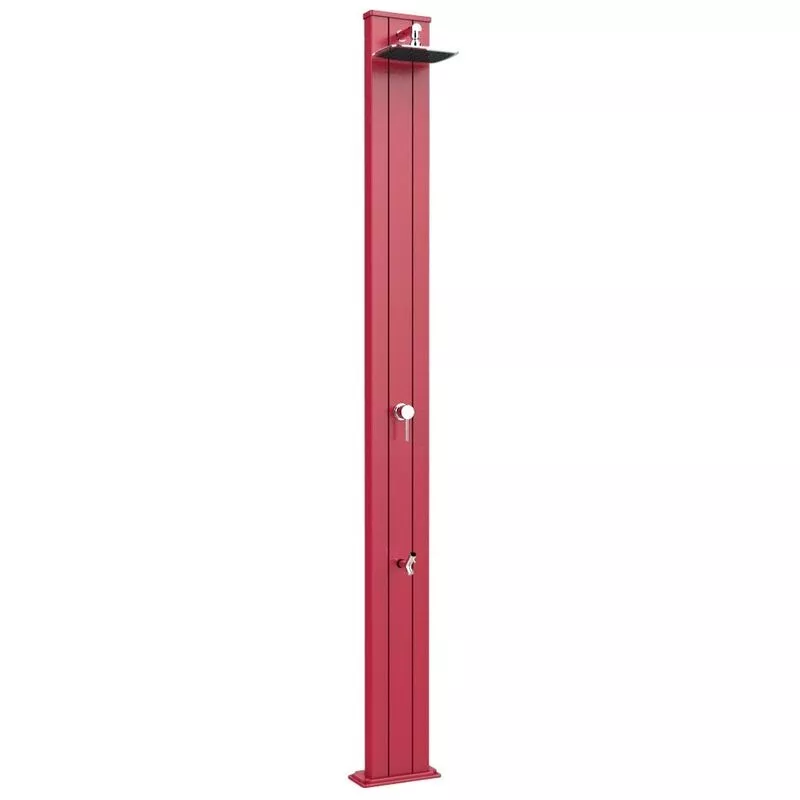 Arkema Design-prodotto Made In Italy - Ducha Spring S lavador pies Cereza cm 26x12x228 CV-A220/3027 barato