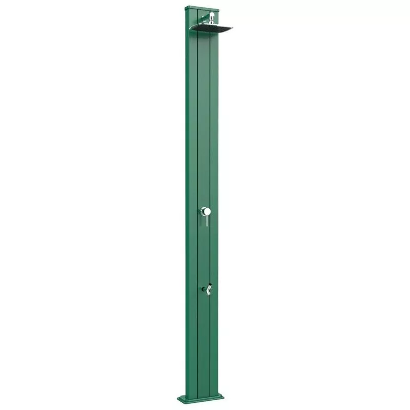 Arkema Design-prodotto Made In Italy - Ducha Spring S lavador pies Verde cm 26x12x228 CV-A220/6016 barato