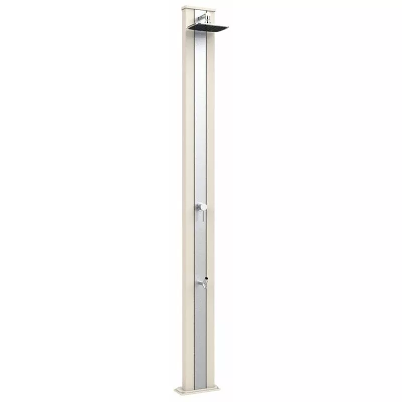 Arkema Design-prodotto Made In Italy - Ducha Spring S y lavapies de arena de ac cm 26x12x228 CV-A225/9001-I barato