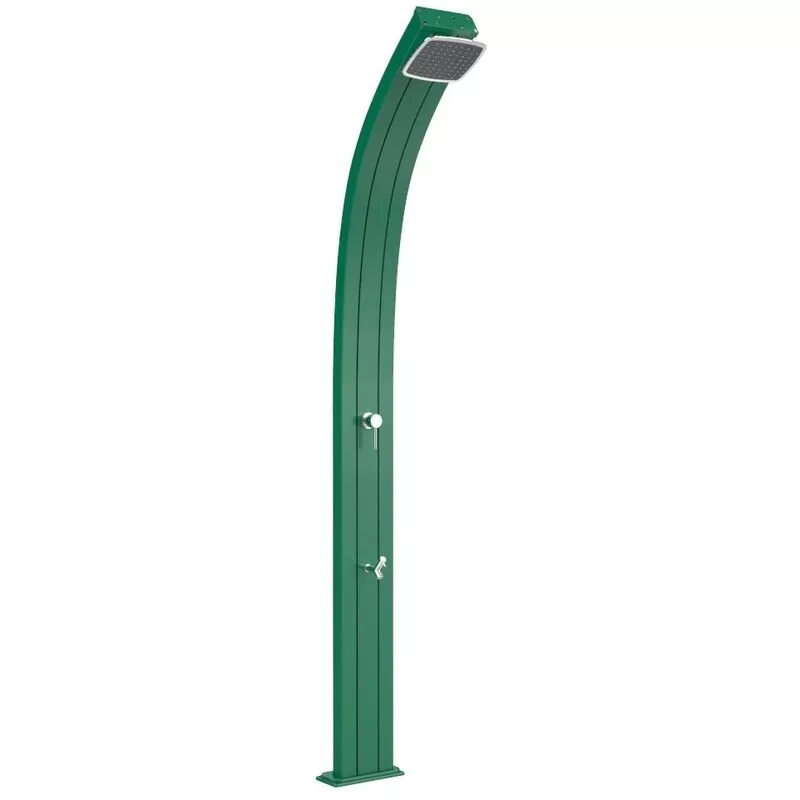 Arkema Design-prodotto Made In Italy - Ducha Spring con lavador de pies Verde cm 26x12x224 CV-A125/6016 barato