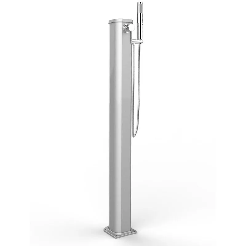 Arkema Design-prodotto Made In Italy - Ducha baja Jolly Go Painted Inox cm 115x20x18