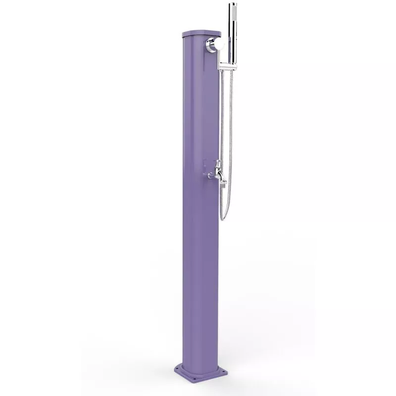 Arkema Design-prodotto Made In Italy - Ducha baja Jolly Go Purple and Foot Wash cm 115x20x18