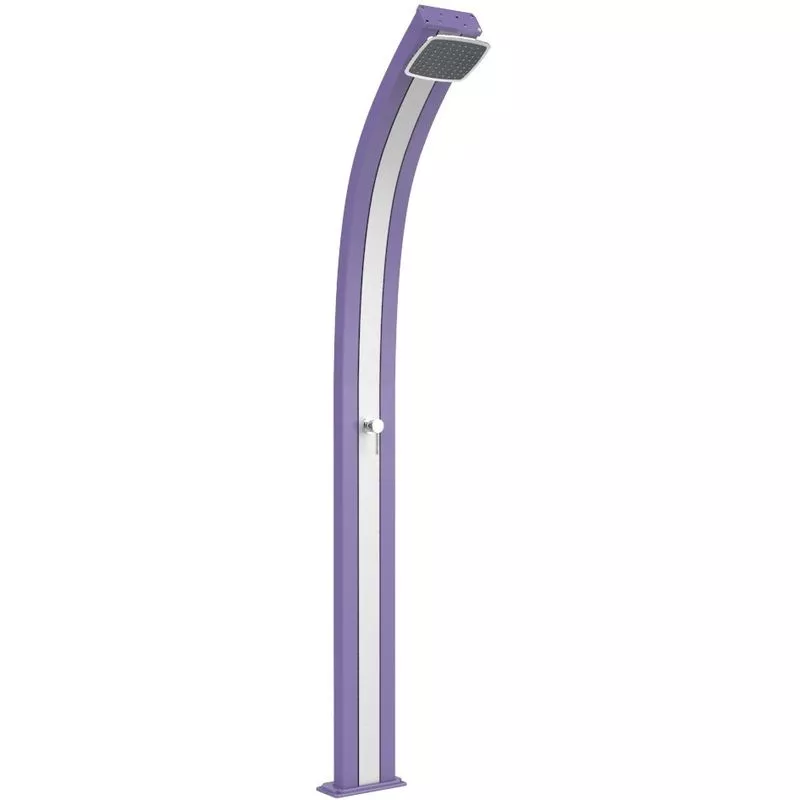 Arkema Design-prodotto Made In Italy - Ducha caliente Spring Purple con banda d cm 26x12x224 CV-A100/4005-I barato