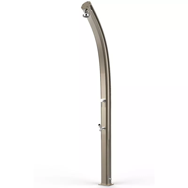 Arkema Design-prodotto Made In Italy - Ducha caliente Top Line Jolly Satin Gold cm 226x16