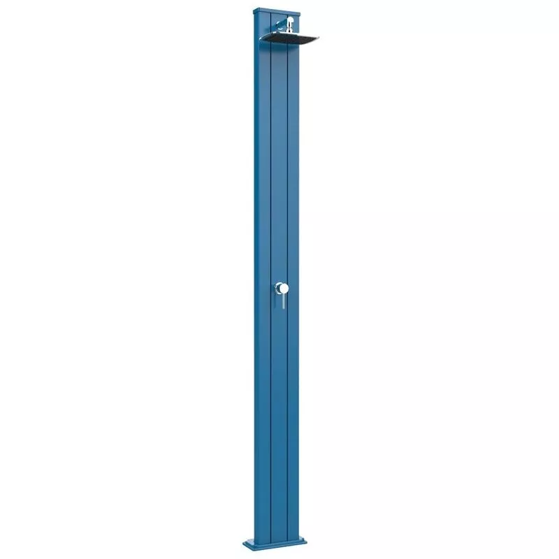Arkema Design-prodotto Made In Italy - Ducha clásica Recta Spring S Azul cm 26x12x228 CV-A205/5012 barato