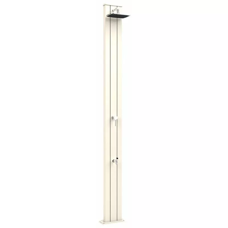 Arkema Design-prodotto Made In Italy - Ducha clásica con lavador de pies Arena cm 26x12x228 CV-A225/9001 barato