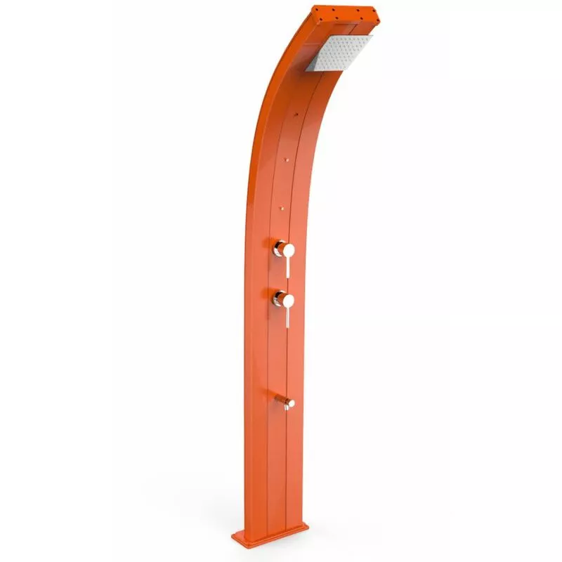 Arkema Design-prodotto Made In Italy - Ducha con Nebulizadores Dada Naranja cm 34x14x225 CV-D355/2009 barato