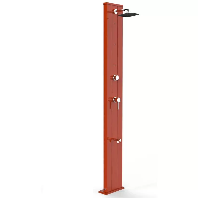 Arkema Design-prodotto Made In Italy - Ducha con Nebulizadores Naranja Dada S cm 34x14x229 CV-D455/2009 barato