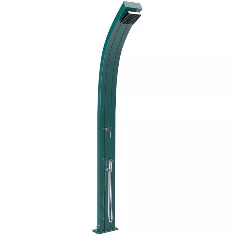 Arkema Design-prodotto Made In Italy - Ducha con calefacción solar Top Line cm 224x12x26 CV-A140-TL/6700 barato